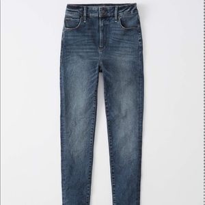 Ultra Low Rise Super Skinny Ankle Jeans